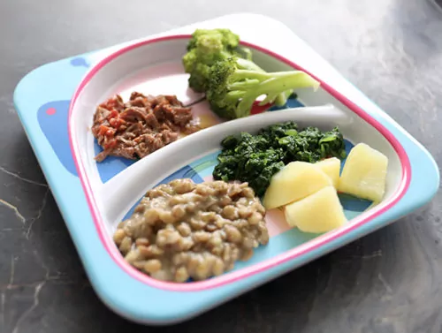 6-Pratinho-bebe-6-meses.jpg O Guia Prático Para Introdução Alimentar: Ferramentas Que Deixam Tudo 10x Mais Fácil